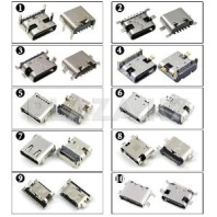 Разъем питания/синхронизации USB Type-C для разных моделей смартфонов/планшетов