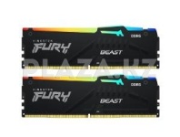 Комплект модулей памяти Kingston Fury Beast KF552C36BBEAK2-16 DDR5 16GB (Kit 2x8GB) 5200MHz Комплект модулей памяти Kingston Fury Beast KF552C36BBEAK2-16 DDR5 16GB (Kit 2x8GB) 5200MHz