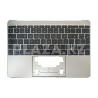 Топ корпус Macbook Air 12" A1534 2016 Gold (Enter - вертикальный) QWERTZ расскладка 613-02547-A Топ корпус Macbook Air 12" A1534 2016 Gold (Enter - вертикальный) QWERTZ расскладка 613-02547-A