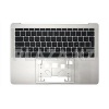 Топ корпус Macbook Pro 13" A1708 2017-2018 Silver (Enter - вертикальный не рабочий) б/у