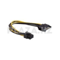Переходник SATA 15 pin на PCI-E 6 pin Переходник SATA 15 pin на PCI-E 6 pin