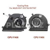 Вентилятор (кулер) L+R Asus VivoBook X571 X571G X571GT FX571GT K571 F571 Mars15 VX60 