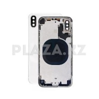 Задний корпус с аккумуляторным отсеком Apple iPhone X белый Задний корпус с аккумуляторным отсеком Apple iPhone X белый