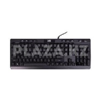 Клавиатура XG Steel Shadow [мембранная, проводная, RGB подсветка, черная]